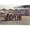 PowWow around 047 - The Pacifier - the man on the far left (leaning on the aircraft) I believe to be (WO) Smitty Smith, next to him is unknown, the 3rd from the right (Facing the camera) is (WO) Carl Grey, next to last on the right is (Cpt) Wayne Suggart - he's talking to (WO) Obie" O Brian (Last on the right) who appears to not believe a word he's saying.