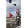 Marines prsent the Colors at Breckenridge Veterans Memorial Park