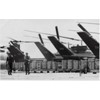 DTroop hueys on flightline