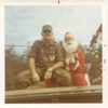 Maj Neuwine with Santa

